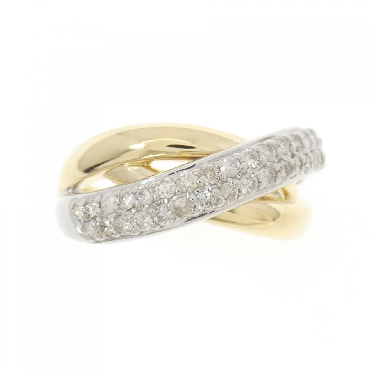 K18YG/K18WG Diamond ring 0.50CT