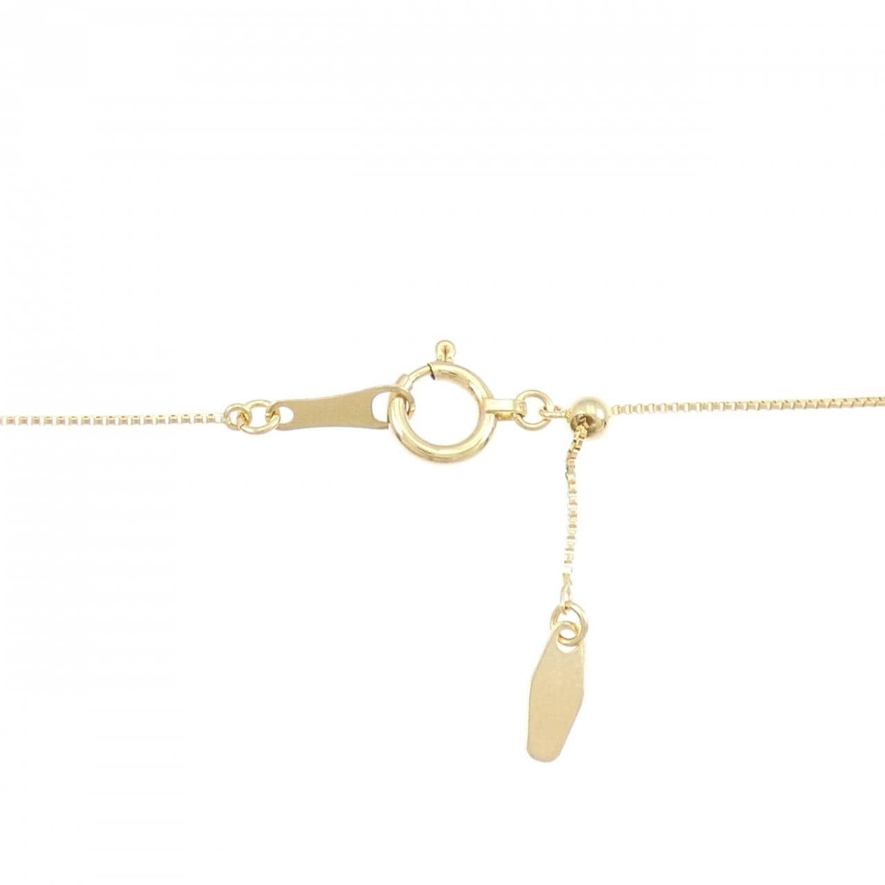 750/PT900/K18 ダイヤモンド ネックレス 0.04CT