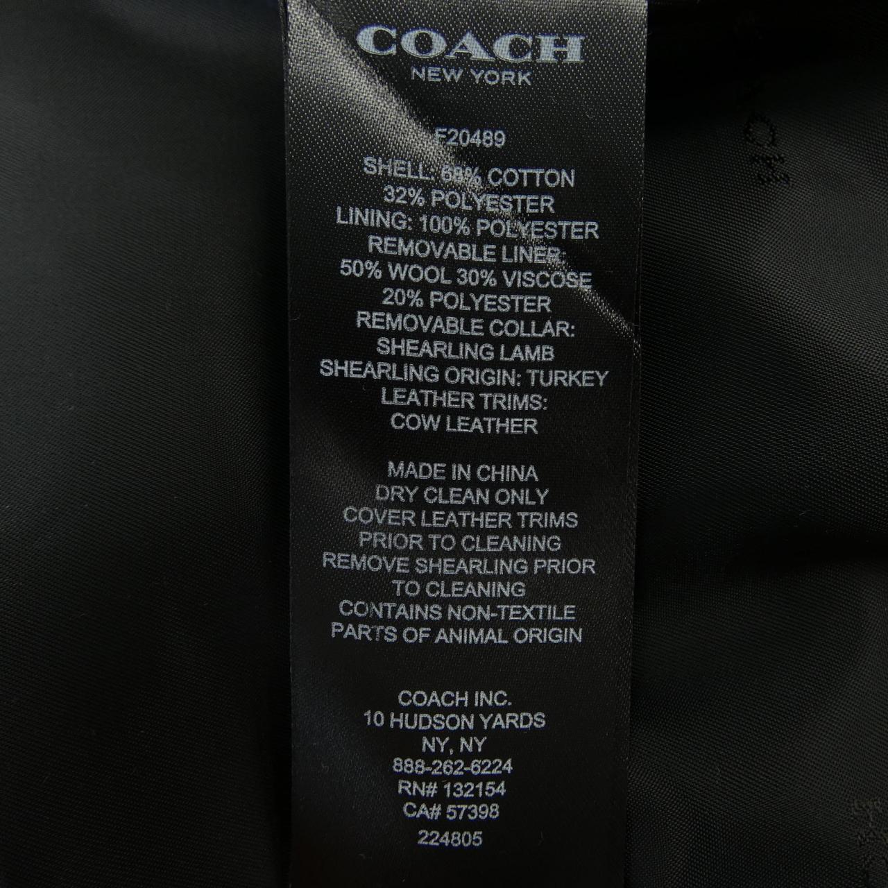 コーチ COACH F20489 コート