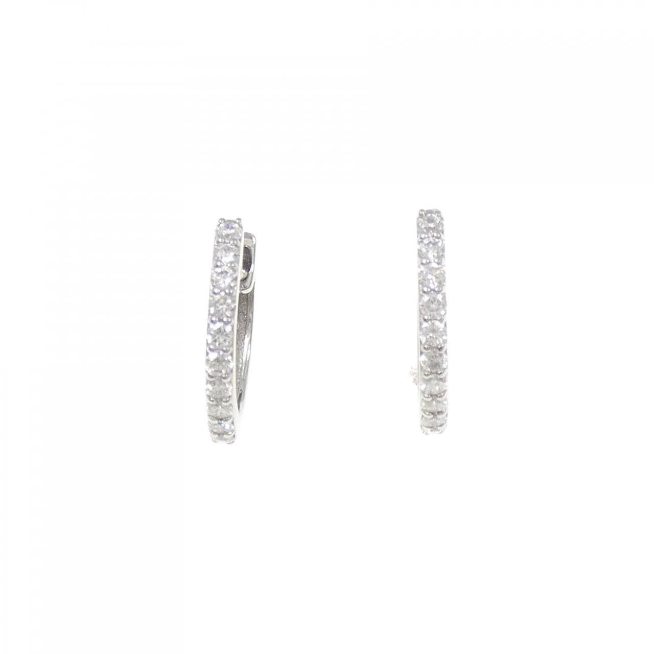 PT900 Diamond Earrings 0.20CT