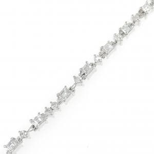 K18WG ダイヤモンド ブレスレット