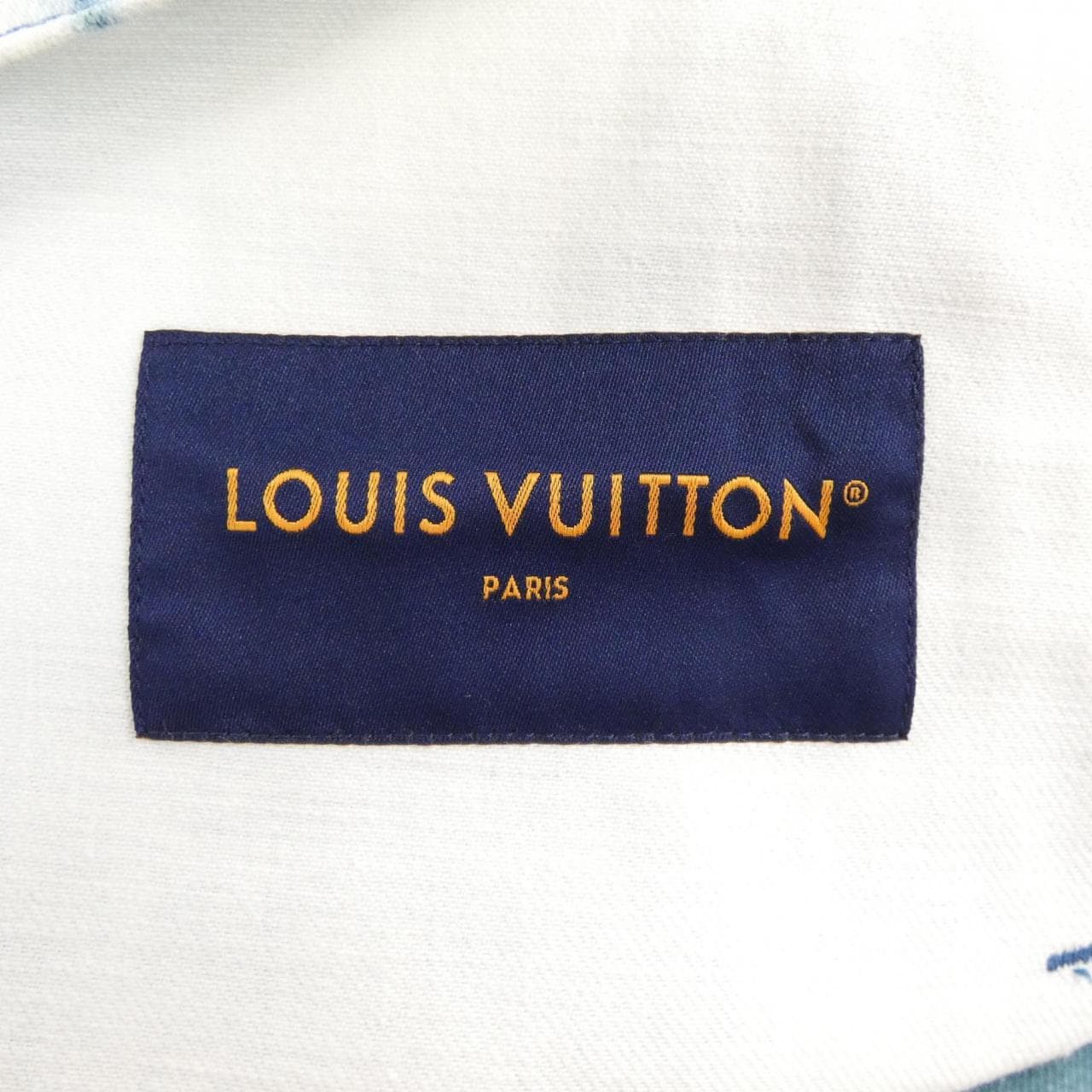 ルイヴィトン LOUIS VUITTON モノグラムシボリプリンテッドデニムジャケット HOA90WX67 デニムジャケット