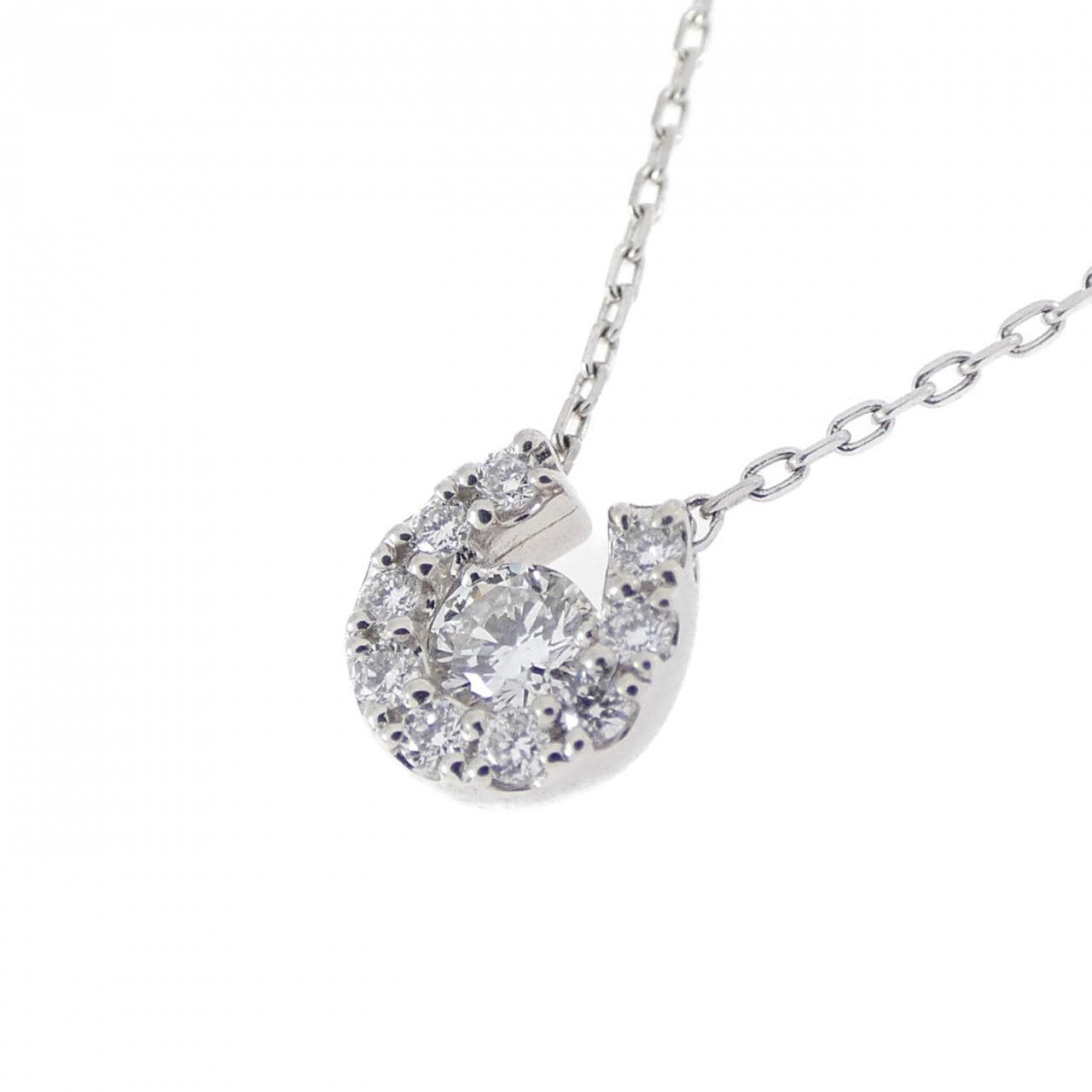 ポンテヴェキオ ピュア プラチナ 999 ネックレス 0.10CT