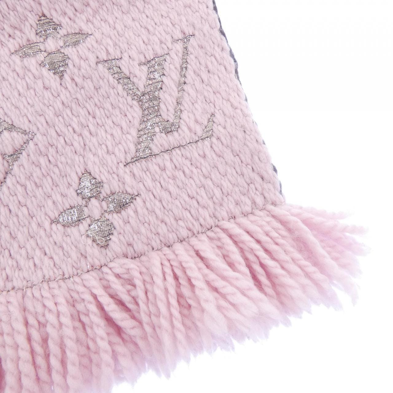 ルイヴィトン LOUIS VUITTON エシャルプ ロゴマニア シャイン M70466 MUFFLER