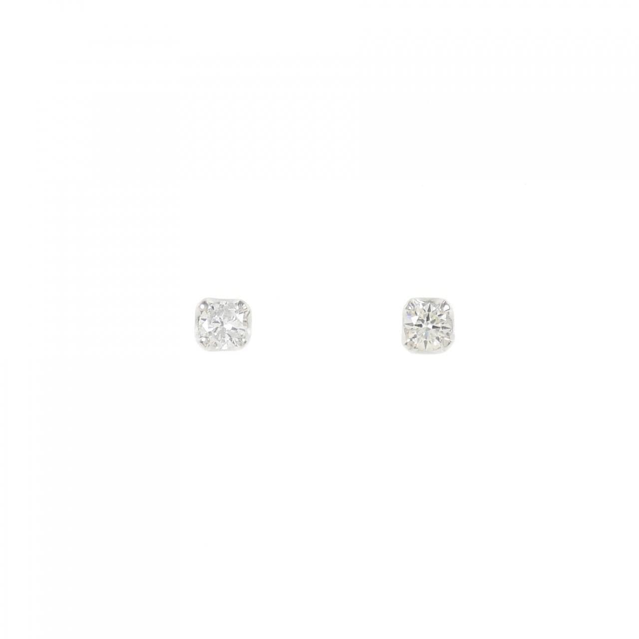 コメ兵｜PT ソリティア ダイヤモンド ピアス 0.30CT｜ジュエリー