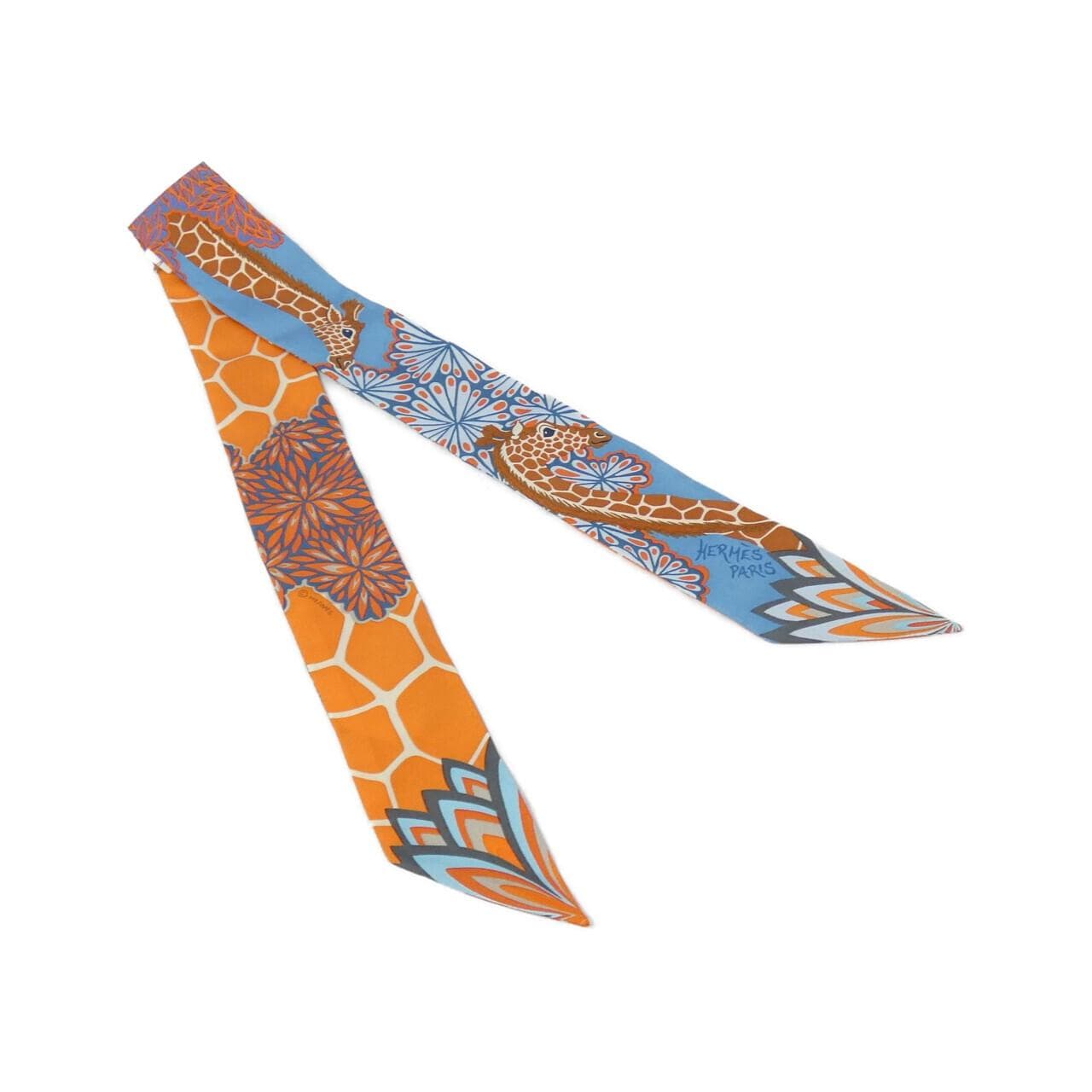 HERMES THE THREE GRACES Twilly 063441S Scarf