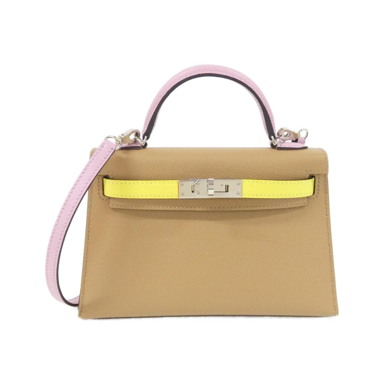 エルメス ミニ ケリー2 トリコロール MINI 082732CK バッグ