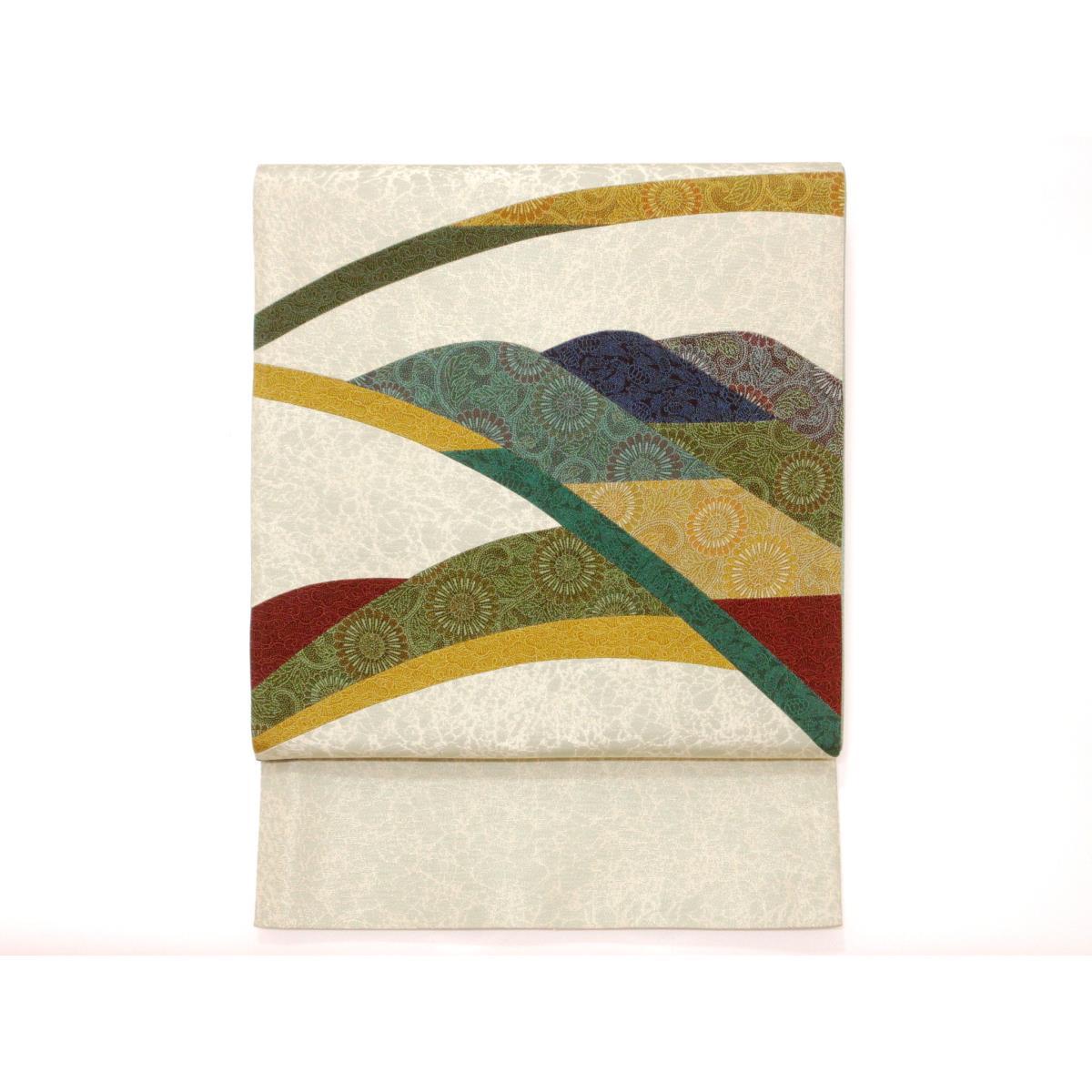 【未使用品】袋帯　六谷梅軒　切嵌