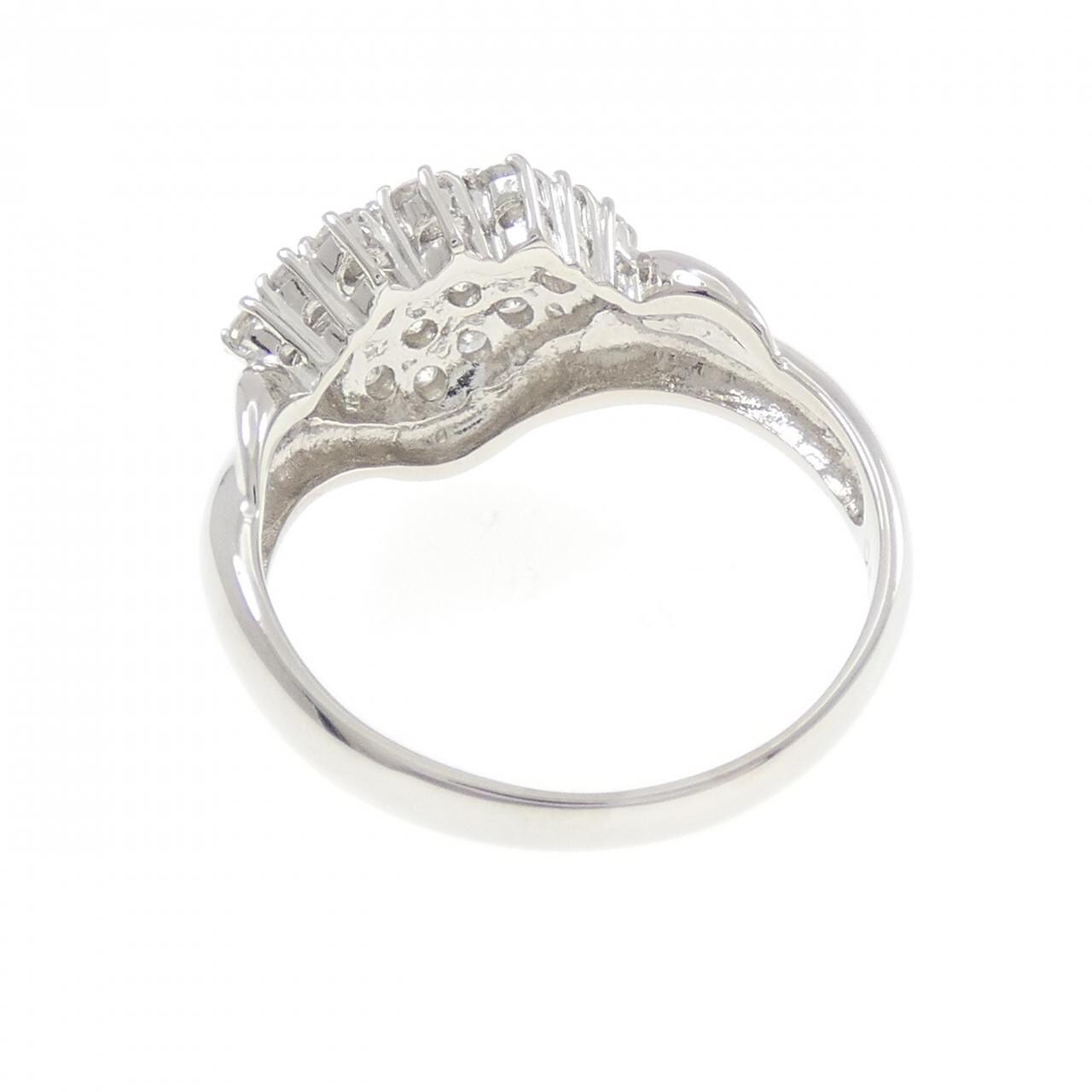 PT850 パヴェ ダイヤモンド リング 0.59CT