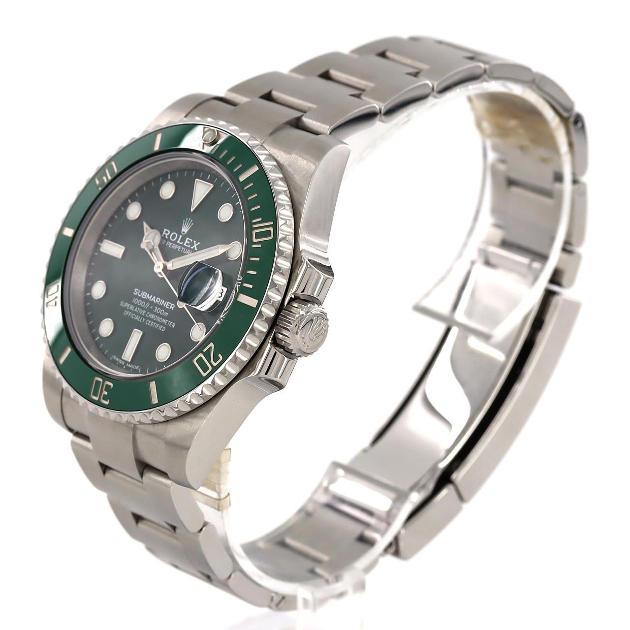 ROLEX Submariner Date 116610LV SS自动上弦random number