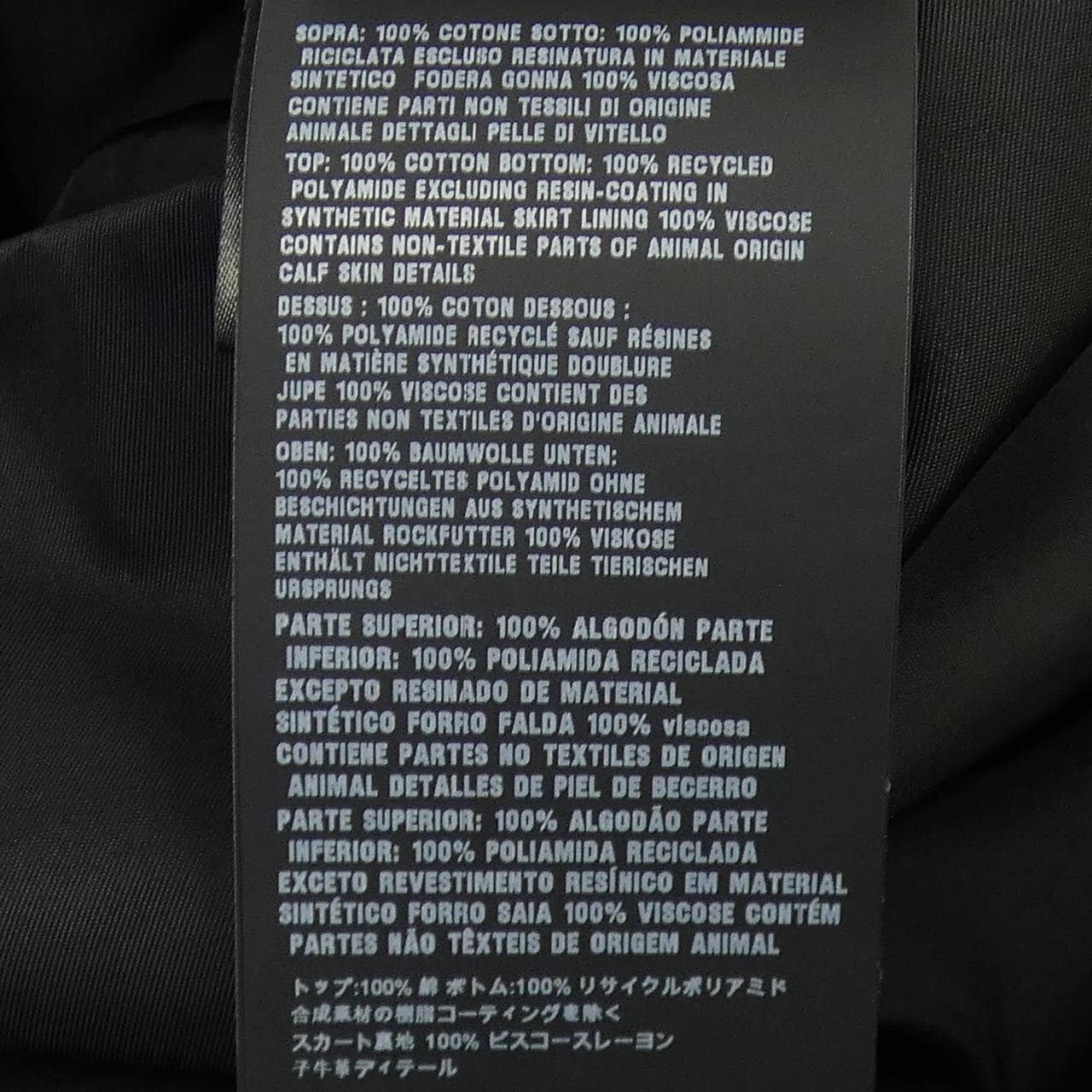 プラダ PRADA トライアングルロゴ P3E48 S211 1Y0Z ワンピース