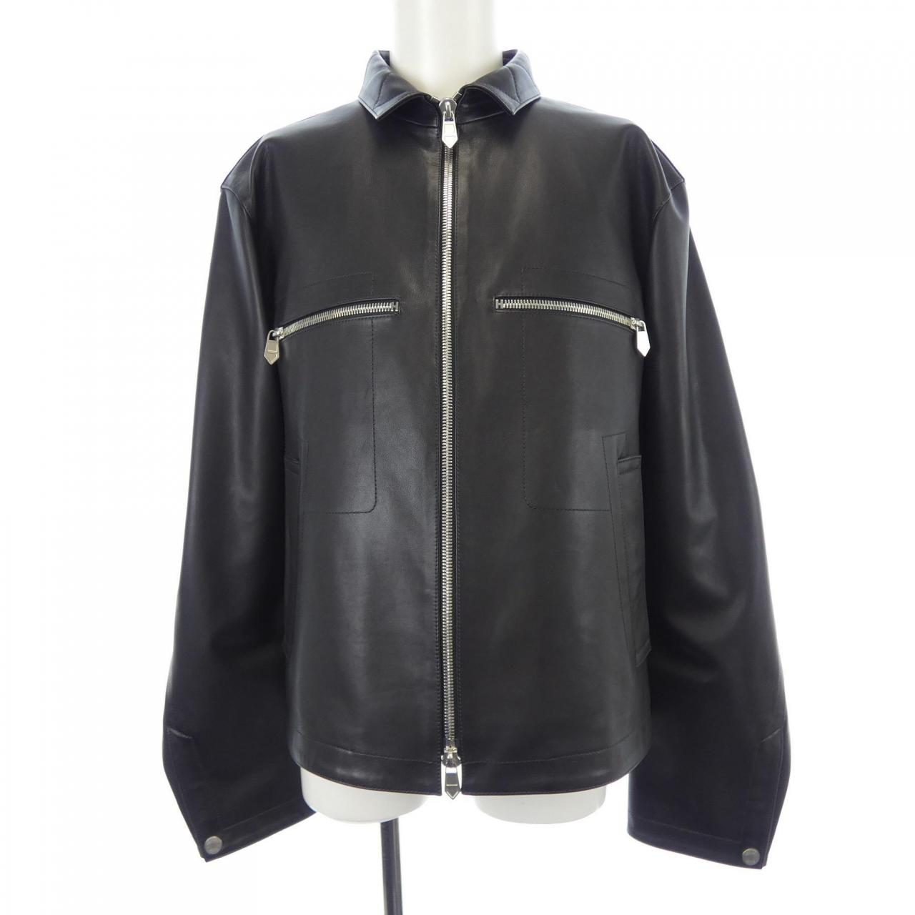 エルメス HERMES 463300HE レザージャケット