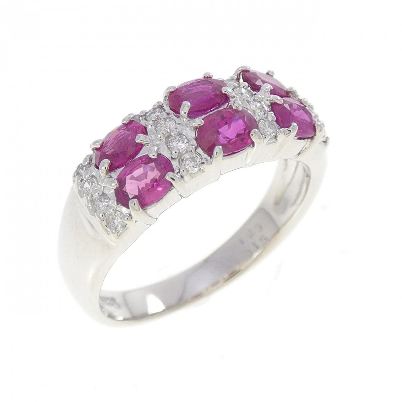 PT900 ルビー リング 1.23CT