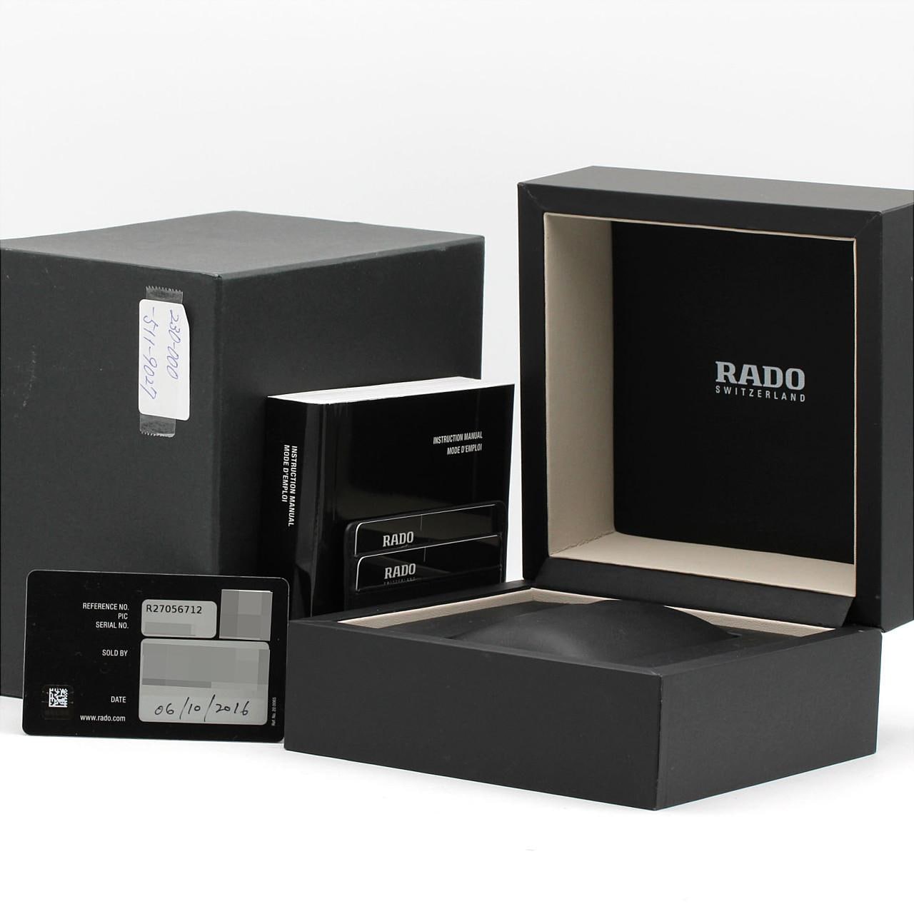 RADO トゥルー･4P 763.0056.3/R27056712 セラミック 自動巻