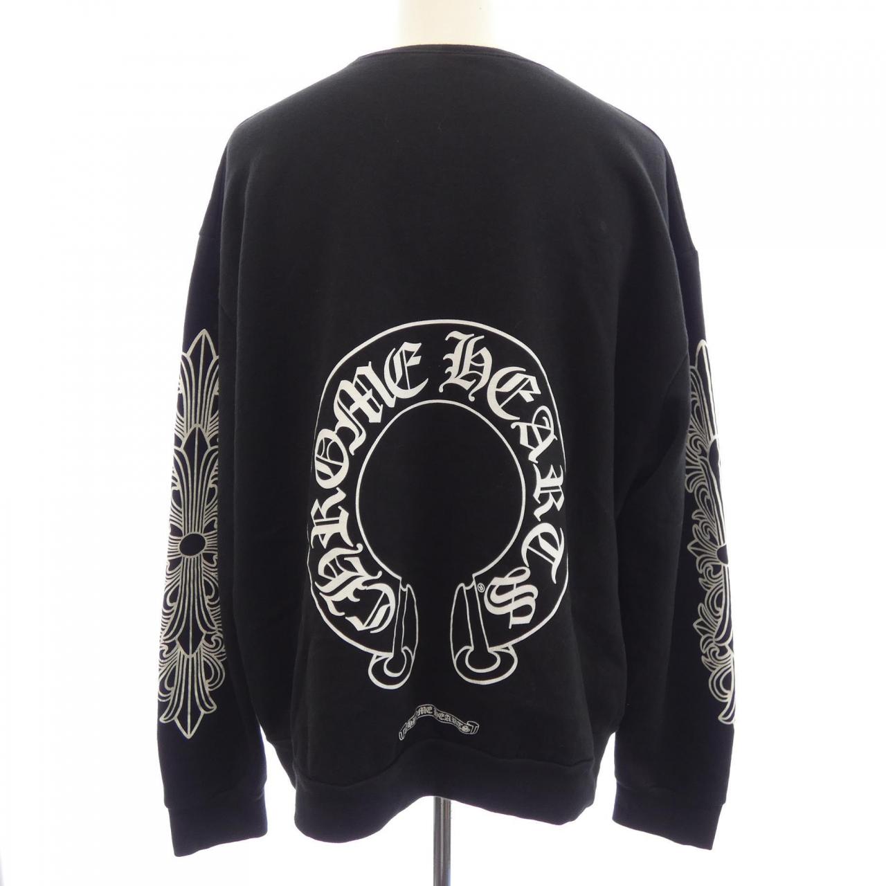 クロムハーツ CHROME HEARTS ホースシュー HORSE SHOE フローラルクロス 408196533******695 スウェット