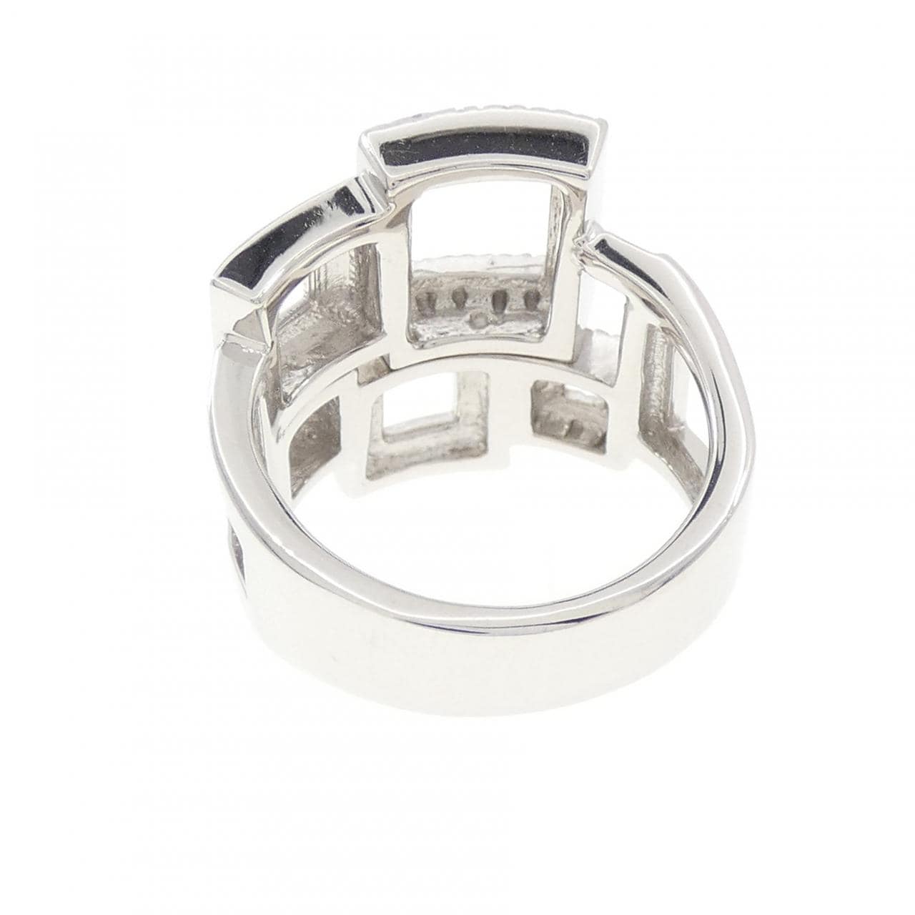 K18WG ダイヤモンド リング 0.23CT