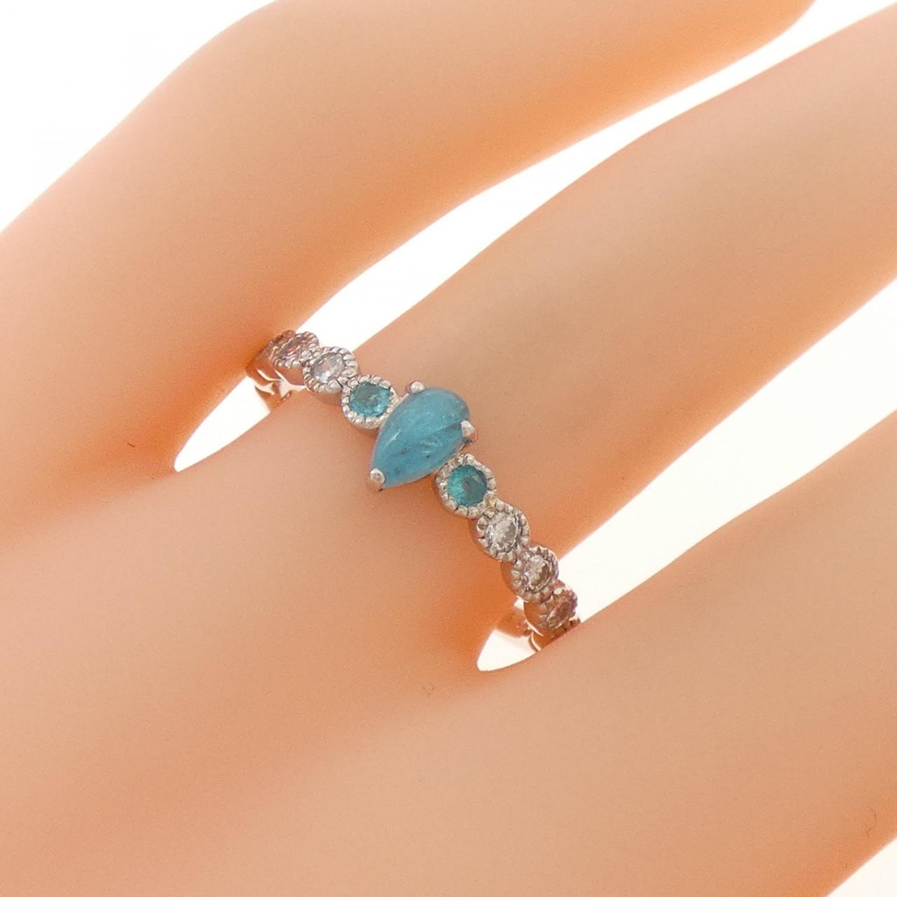 PT900 トルマリン リング 0.36CT