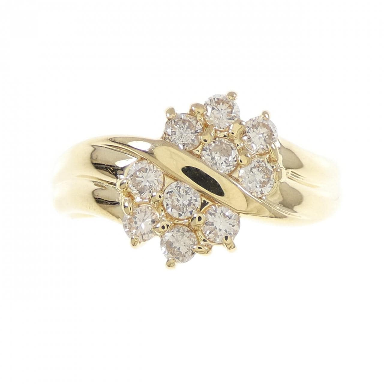 K18YG ダイヤモンド リング 0.51CT