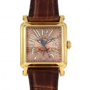 【ノーメンテナンス特価】フランクミュラー コンキスタドールコルテス YG 10000L YG 自動巻