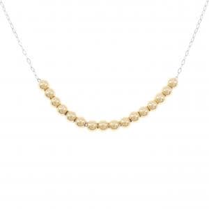 K18YG/PT950 ネックレス