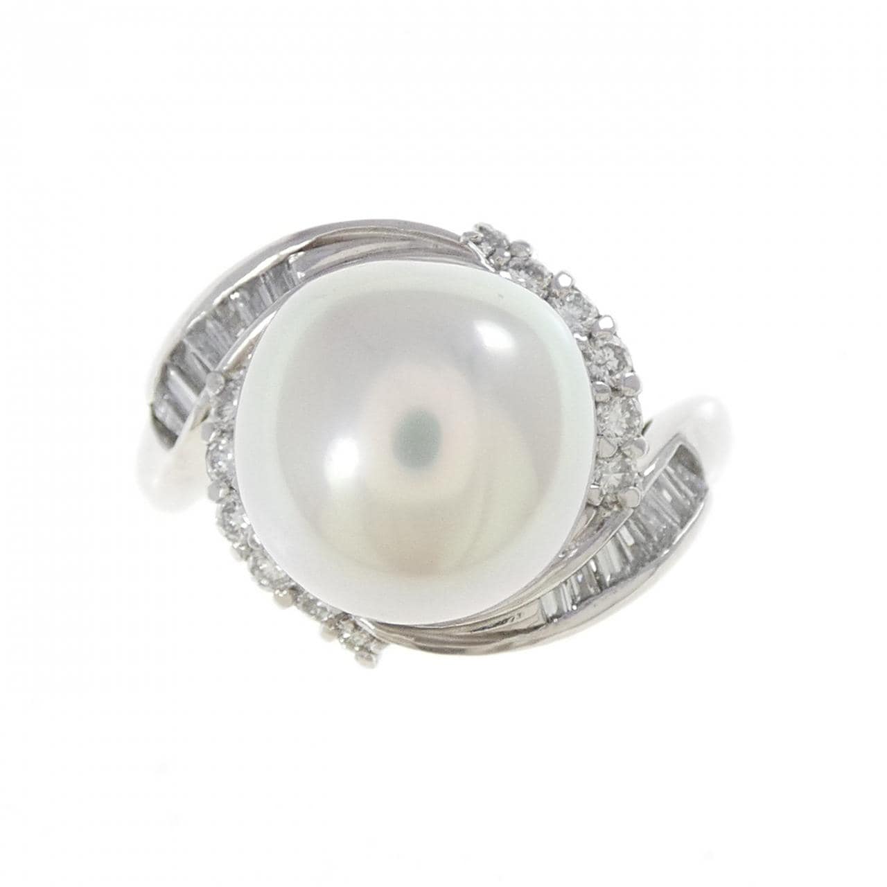 PT900 白蝶パール リング 10.8mm