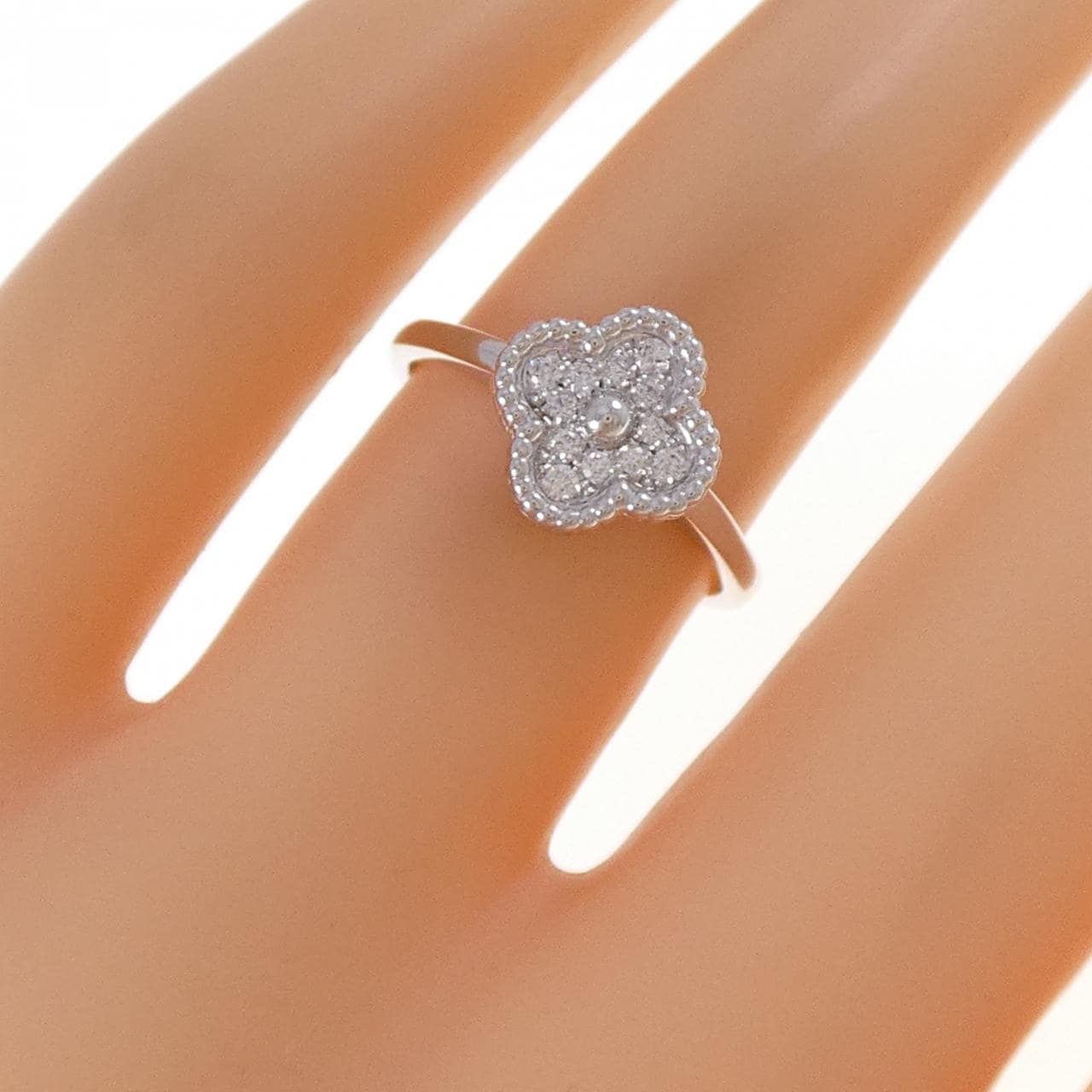 ヴァンクリーフ&アーペル スウィートアルハンブラ リング