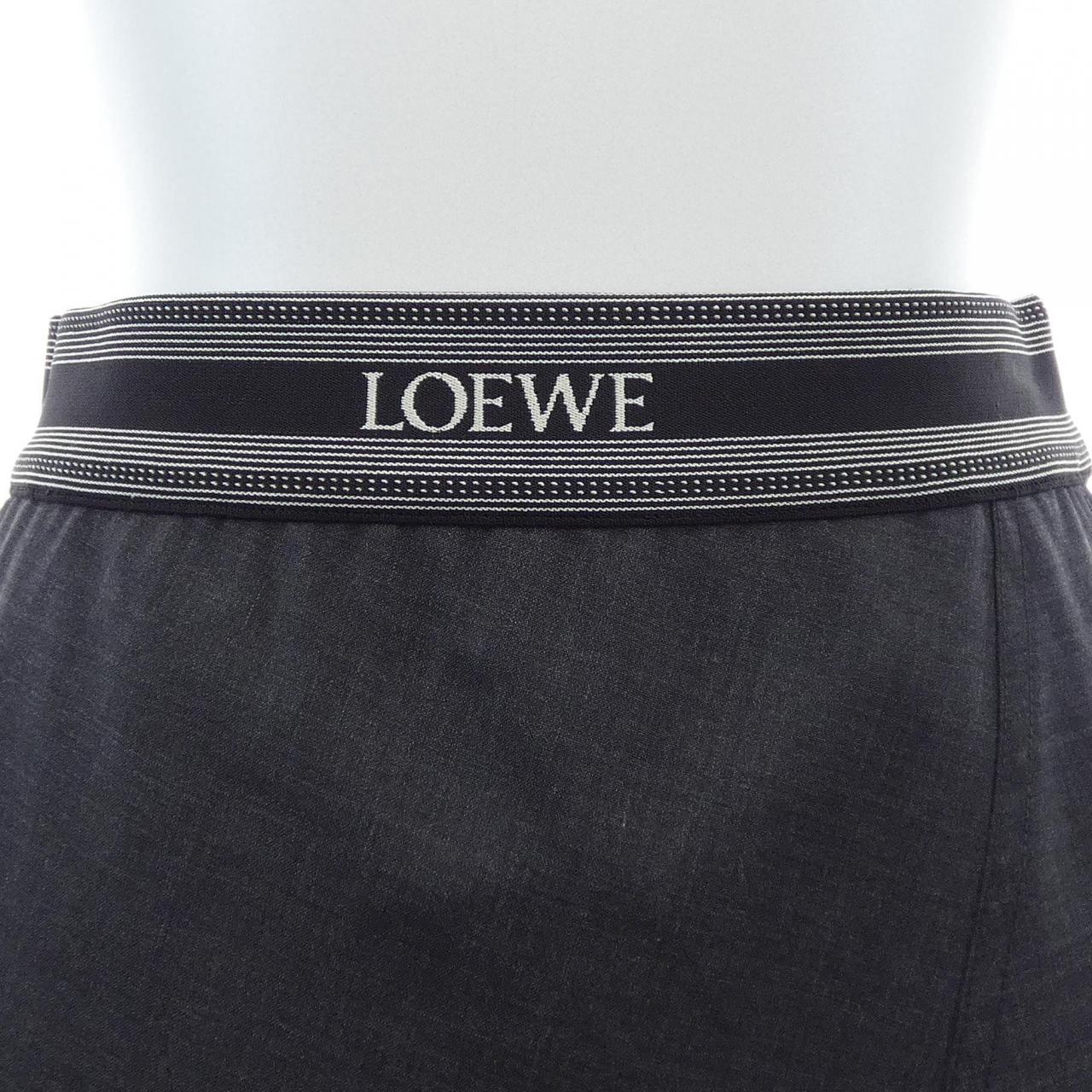 ロエベ LOEWE アシンメトリー スカート S359Y08X44 スカート