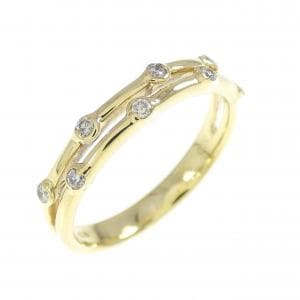 K18YG ダイヤモンド リング 0.10CT