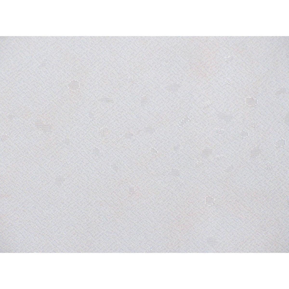 【未使用品】色無地　小倉淳史　丸に九枚笹　裄丈Ｓ寸