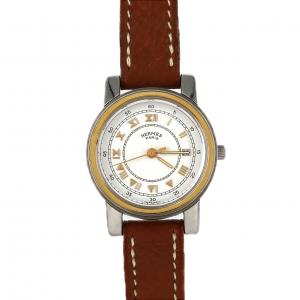 【ノーメンテナンス特価】エルメス キャリック　GPコンビ SSxGP クォーツ