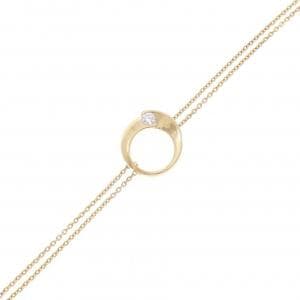 K18YG ダイヤモンド ブレスレット 0.10CT