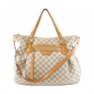 ルイヴィトン ダミエ アズール イーヴォラ MM N41133 ショルダーバッグ