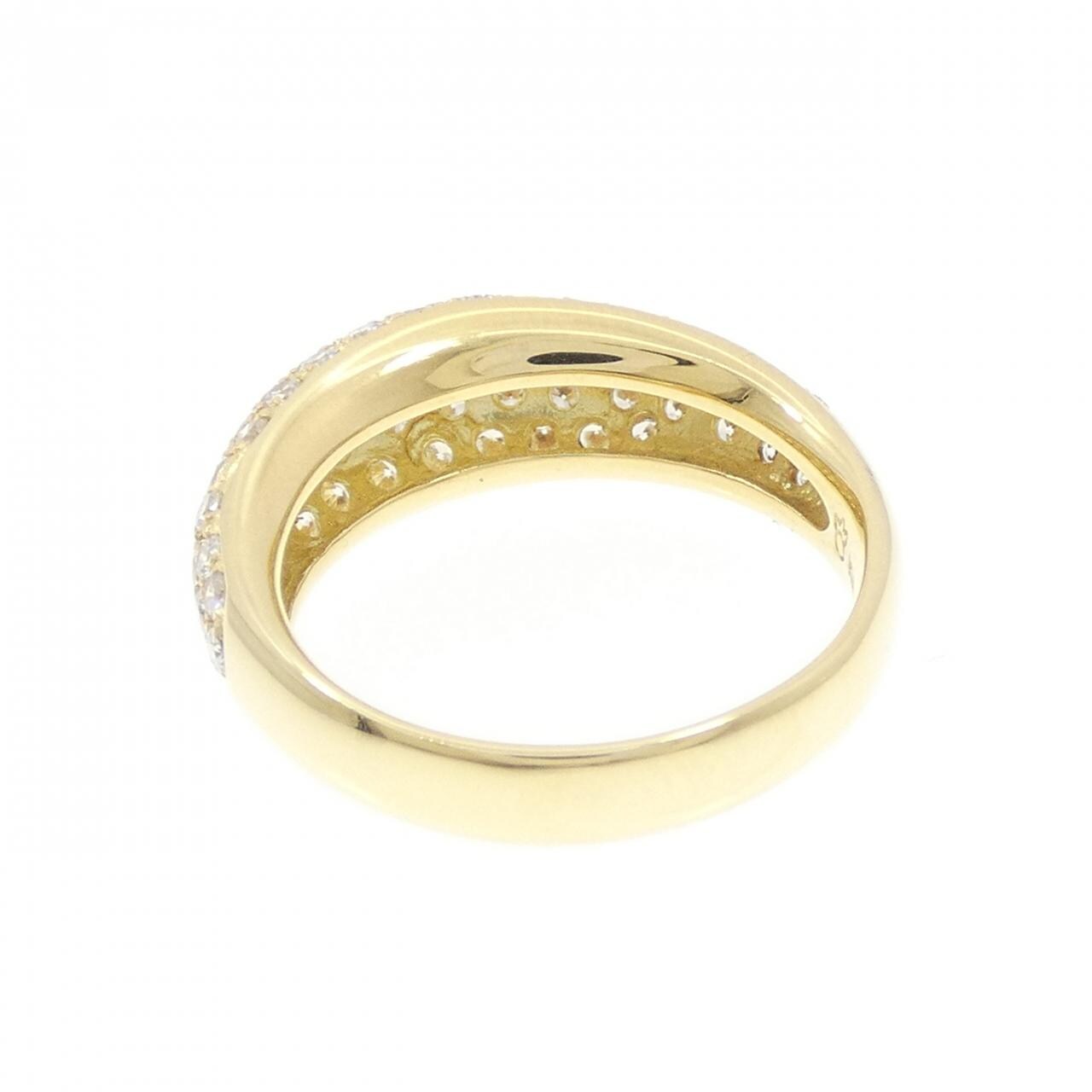 K18YG ダイヤモンド リング 0.98CT