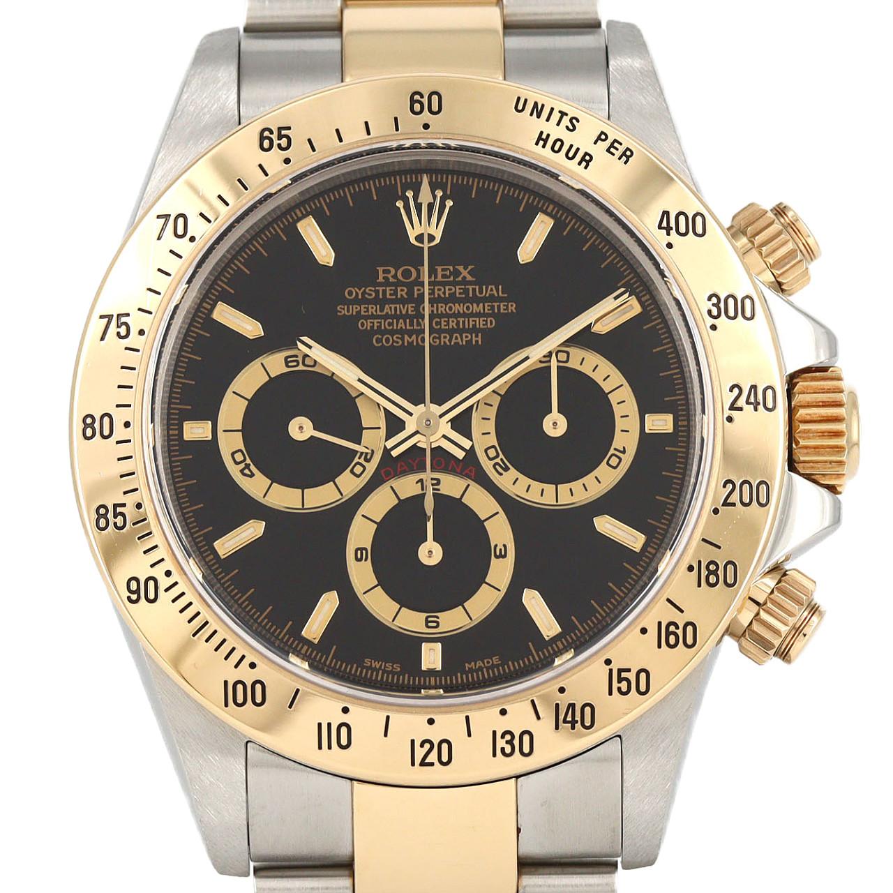 ロレックス デイトナ 16523 SSxYG 自動巻 P番