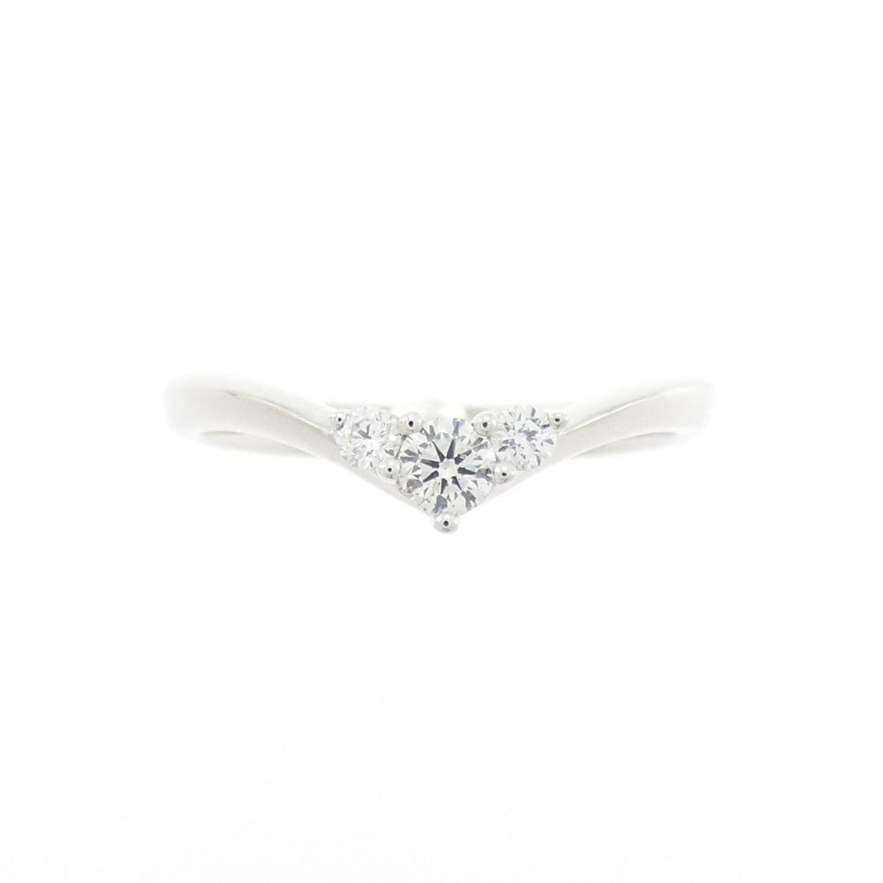 750WG Diamond Ring 0.076CT