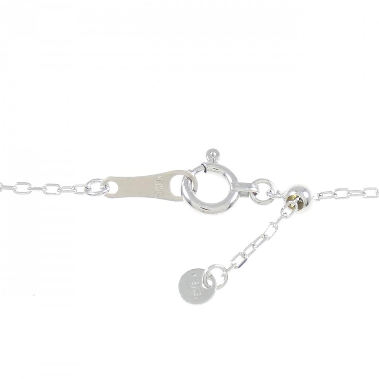 K18WG ダイヤモンド ネックレス 1.00CT