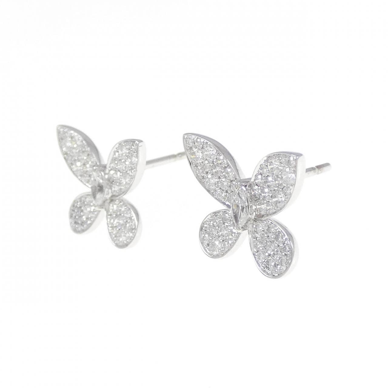 Graff Pavé Butterfly Earrings