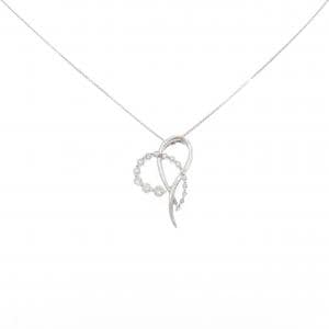 K18WG ダイヤモンド ネックレス 0.50CT