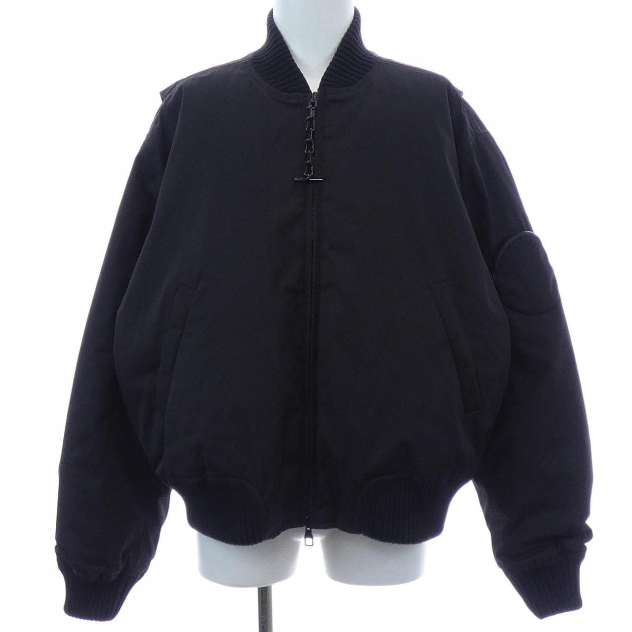 ルイヴィトン LOUIS VUITTON リバーシブルボンバージャケット HLB05WINE ブルゾン