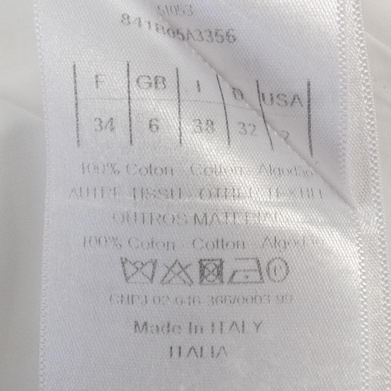 クリスチャンディオール CHRISTIAN DIOR 30MONTAIGNE 841B05A3356 シャツ