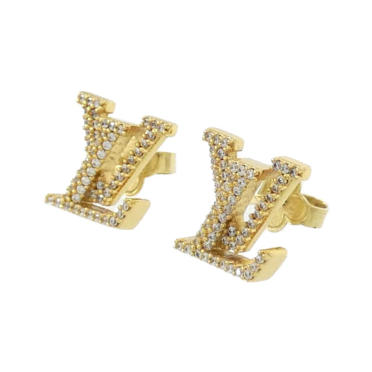 ルイヴィトン ピアス LVアイコニック ストラス M00609 ピアス