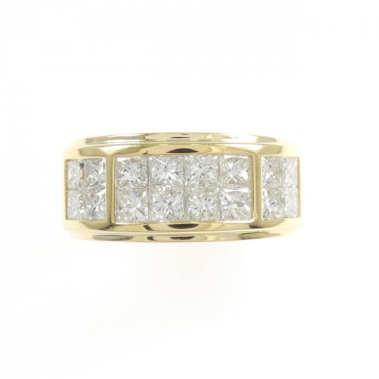 750YG ダイヤモンド リング