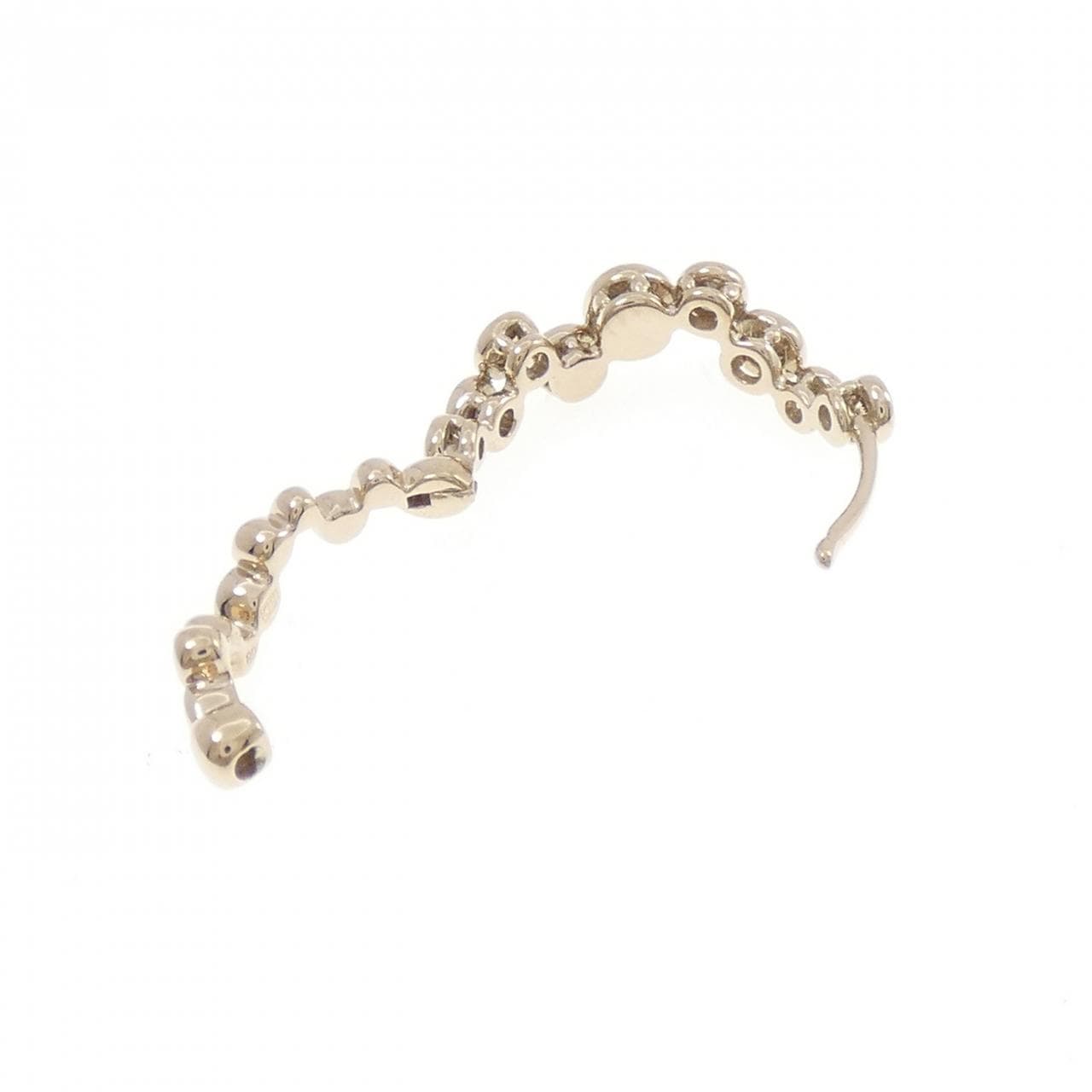 カシケイ ベゼル ピアス 0.80CT 片耳