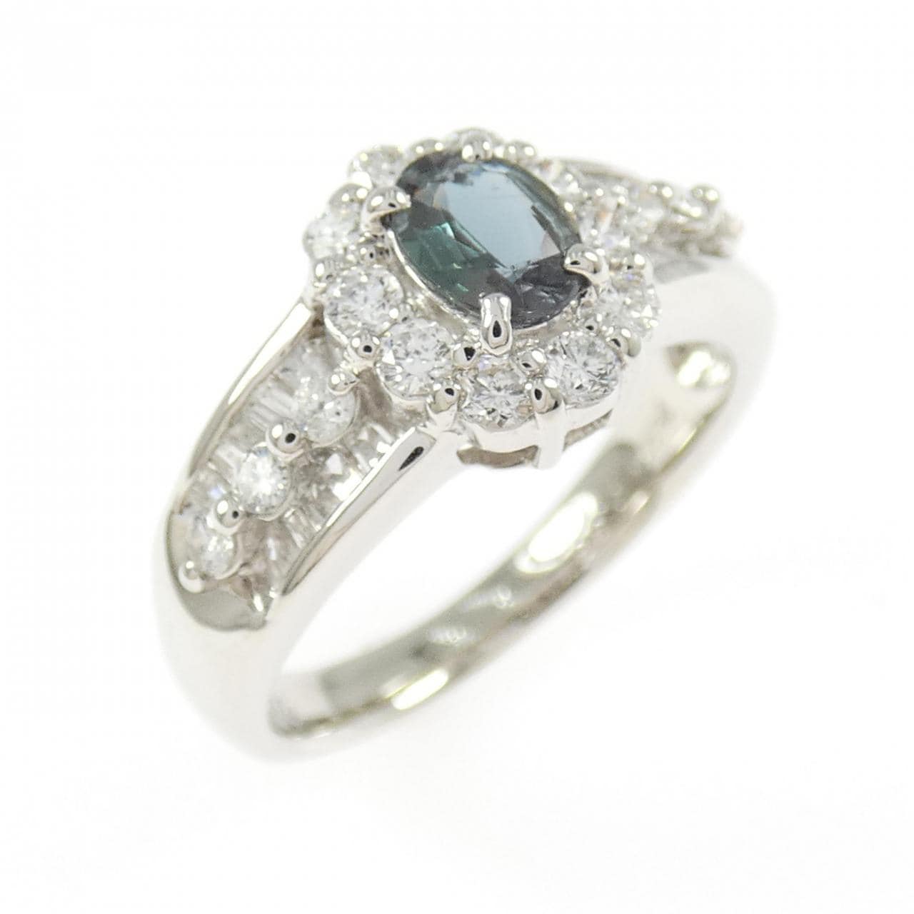 PT900 アレキサンドライト リング 0.35CT