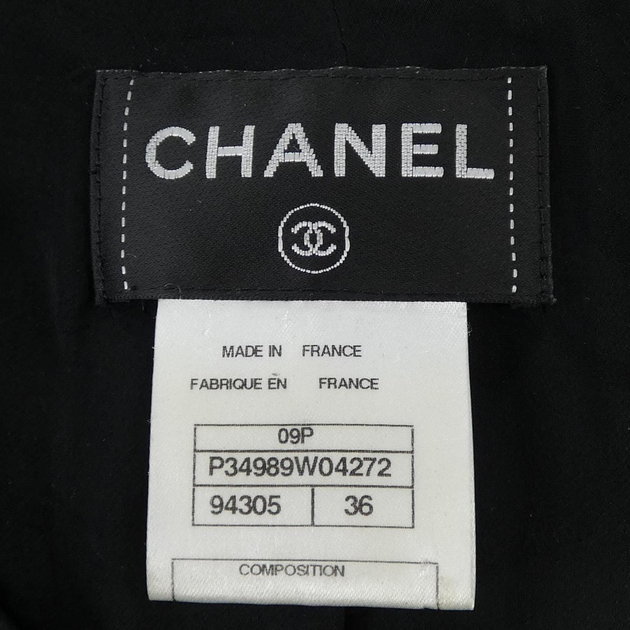 シャネル CHANEL P34989W04272 09P ワンピース