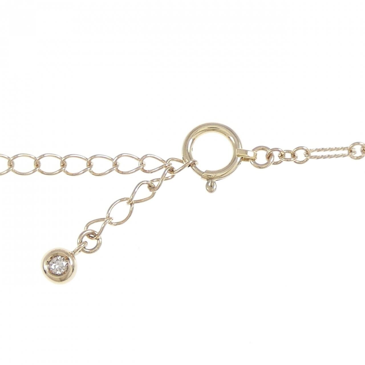 カシケイ クロス ダイヤモンド ネックレス 0.40CT