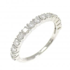 PT900 ハーフエタニティ ダイヤモンド リング 0.50CT