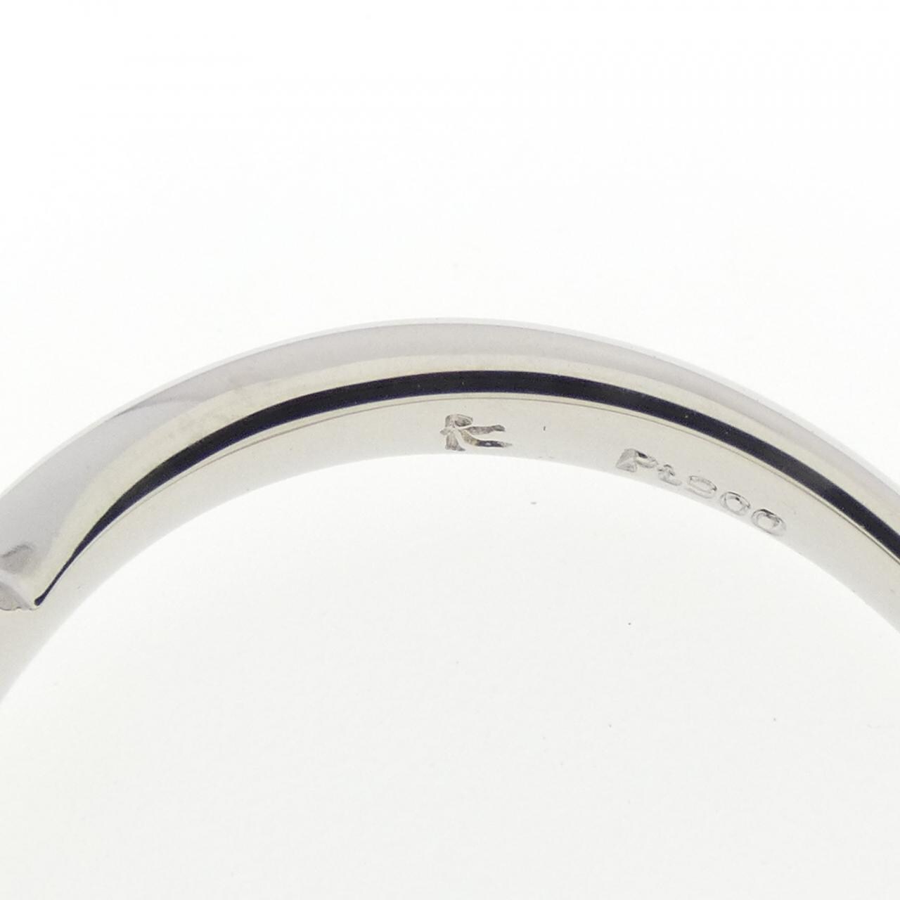 クミキョク フラワー ダイヤモンド リング 0.17CT