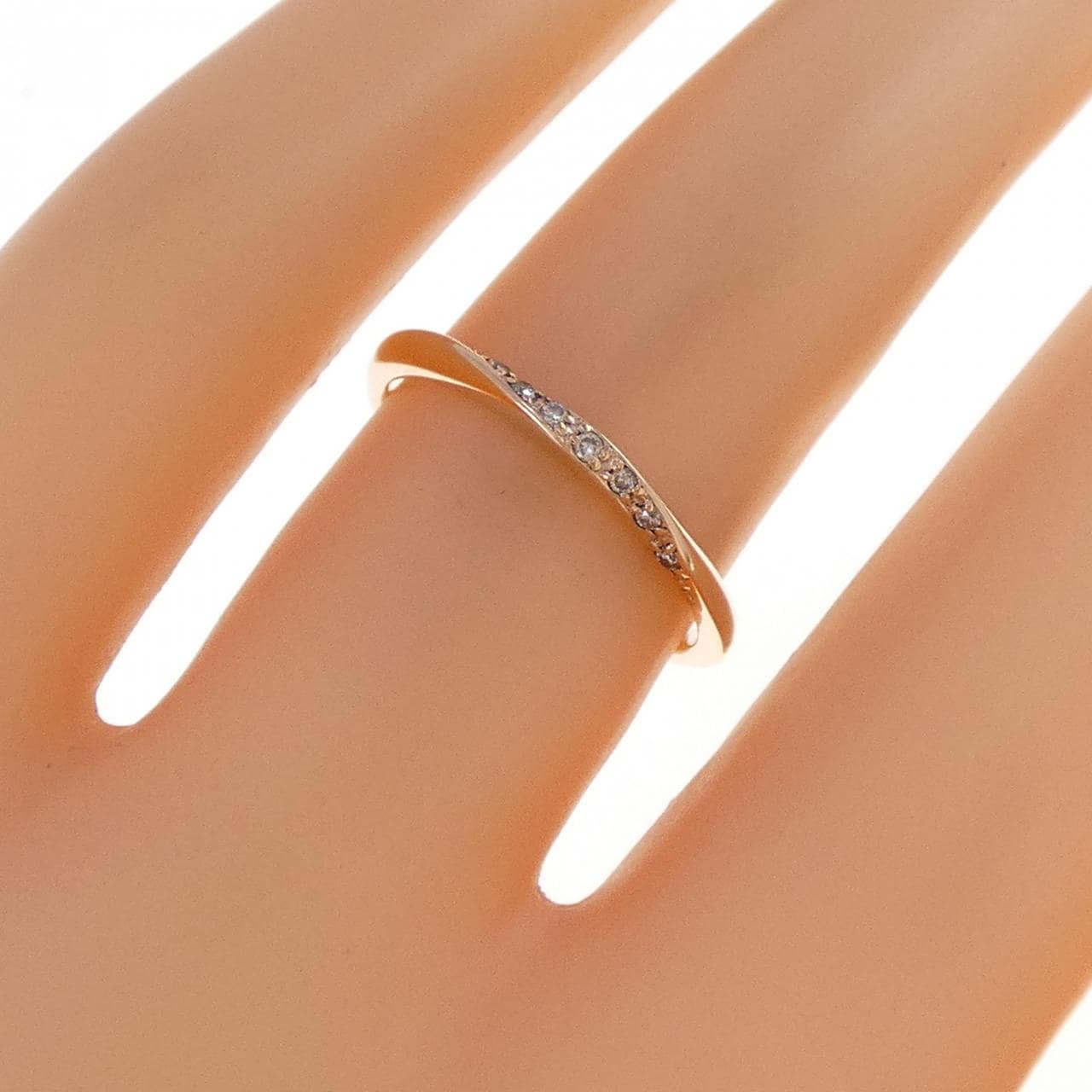 K10PG ダイヤモンド リング 0.03CT