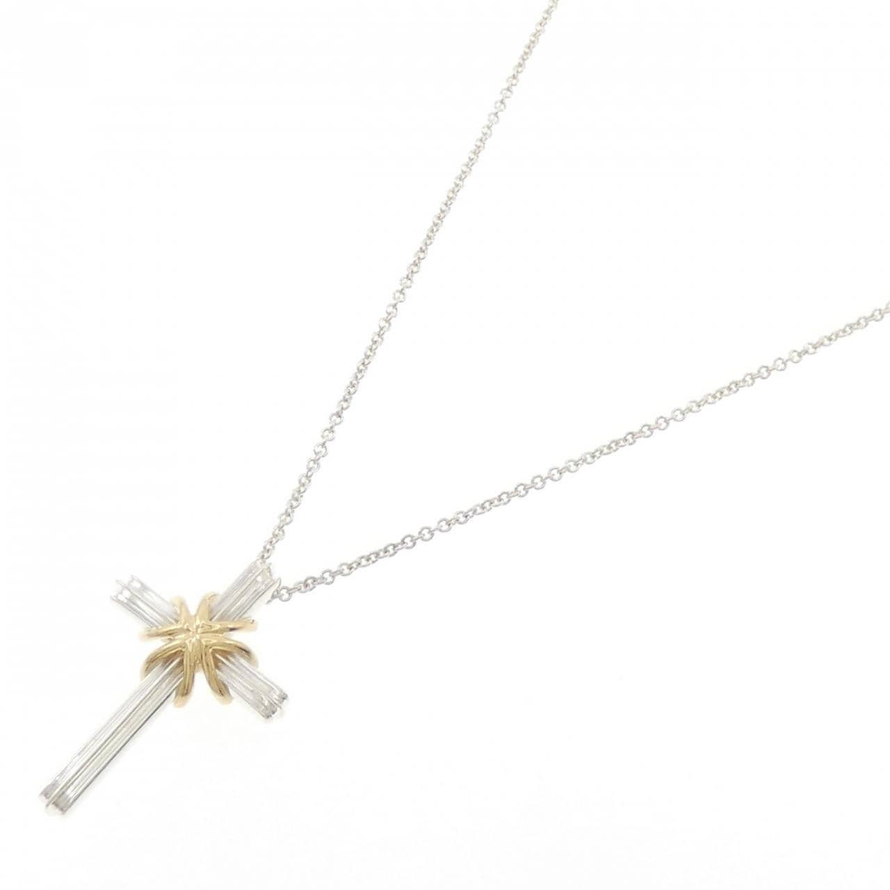 【ヴィンテージ】ティファニー 925/750YG ネックレス